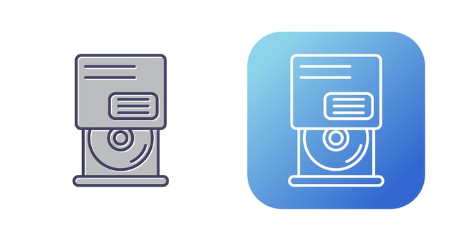 Cd Room Vector Icon
