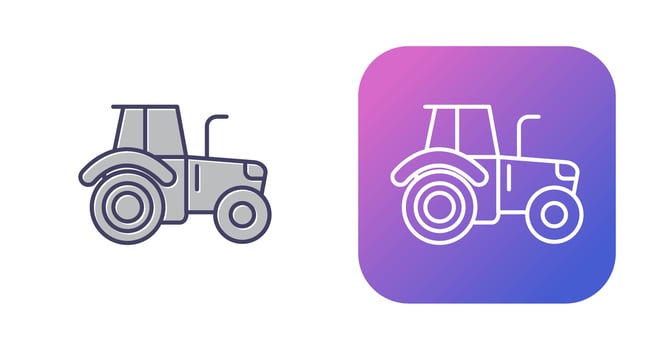 Tractor Vector Icon