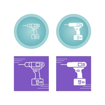 Drilling Machine Vector Icon
