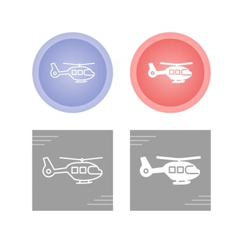 Helicopter Vector Icon