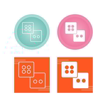 Dice Vector Icon