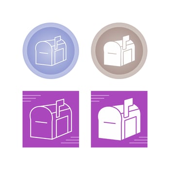 Mailbox Vector Icon