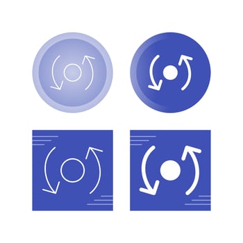 Synchronization Vector Icon