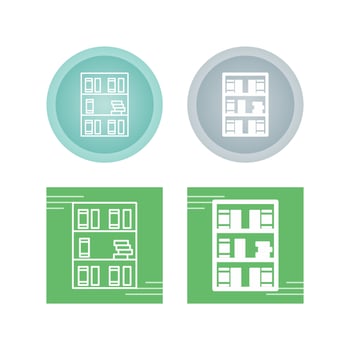 Book Shelf Vector Icon