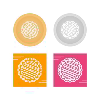 Apple Pie Vector Icon