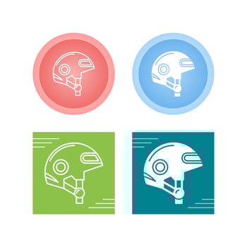 Helmet Vector Icon