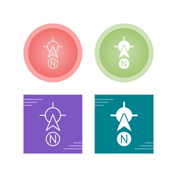 North Vector Icon