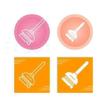 Broom Vector Icon