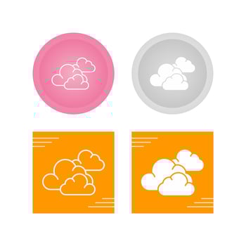Cloudy Vector Icon
