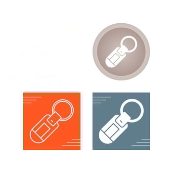 Keychain Vector Icon