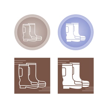 Rain Boots Vector Icon