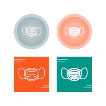 Face Mask Vector Icon