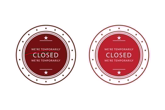 Rubber Stamps Seal in Grunge Effects Premium Vector