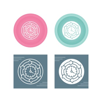 Processing Time Vector Icon