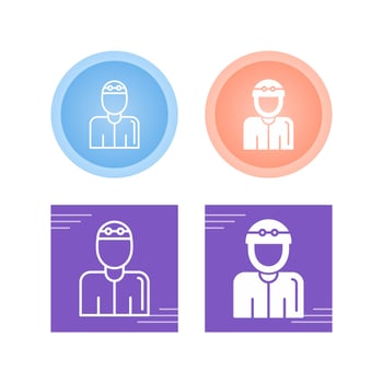 Swimmer Vector Icon