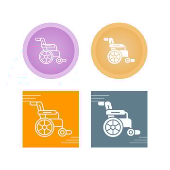 Wheelchair Vector Icon
