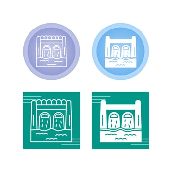 Dam Vector Icon