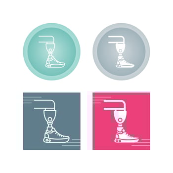 Prosthetics Vector Icon