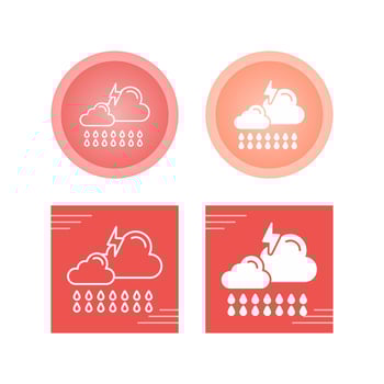 Storm Vector Icon