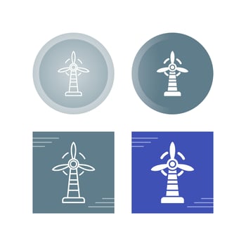 Windmill Vector Icon