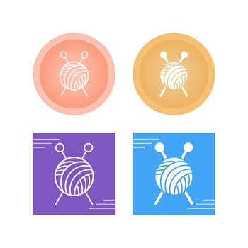 Knitting Vector Icon