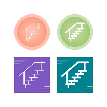 Stairs Vector Icon