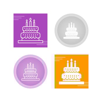 Cake Vector Icon