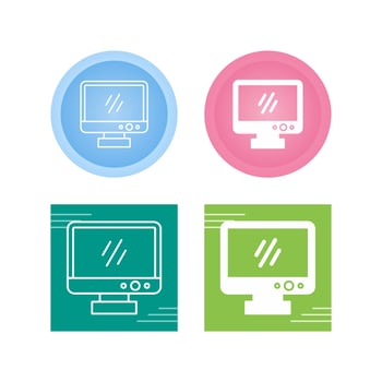 Monitor Vector Icon