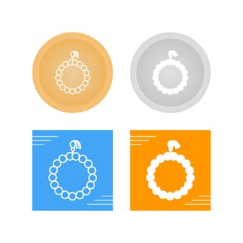 Tasbih Vector Icon