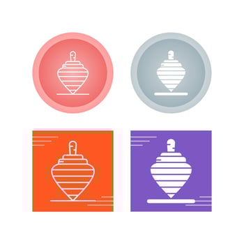 Spinning Top Vector Icon