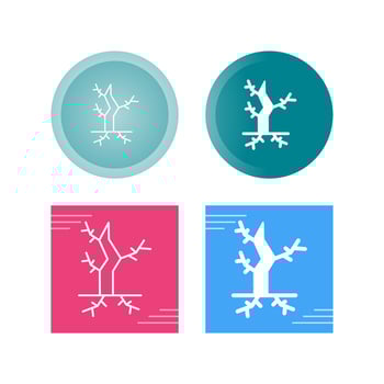 Dead Tree Vector Icon