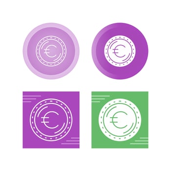 Euro Currency Vector Icon