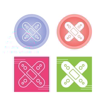 Wound Care Vector Icon