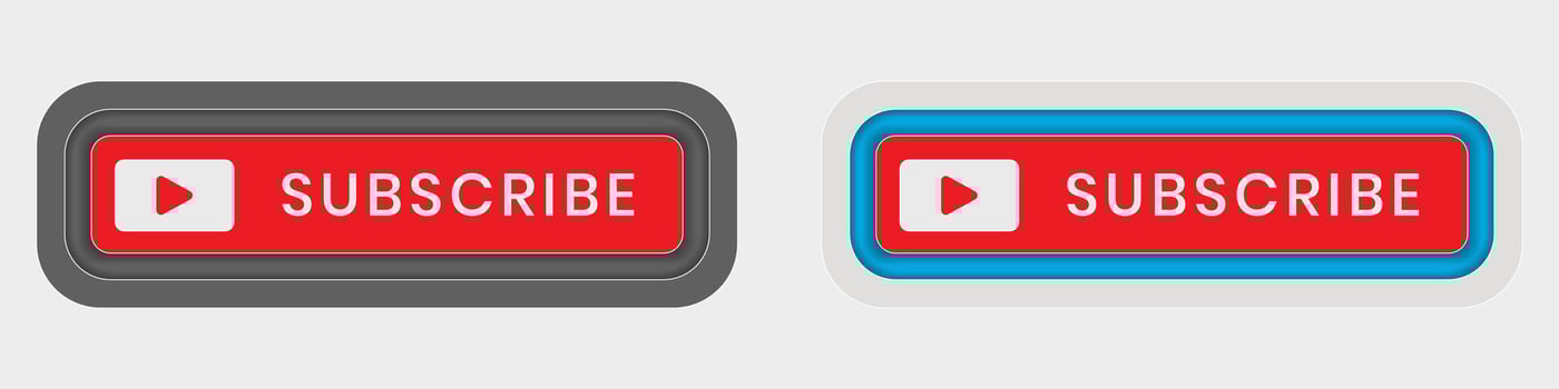 Subscribe button icon vector