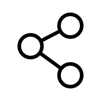 Share Icon Vector Symbol Design Illustration