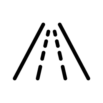 Road Icon Vector Symbol Design Illustration