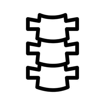 Spine Icon Vector Symbol Design Illustration