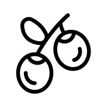 Olive Icon Vector Symbol Design Illustration