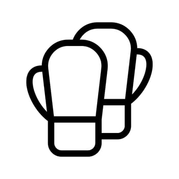 Boxing Glove Icon Vector Symbol Design Illustration