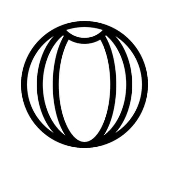 Ball Icon Vector Symbol Design Illustration