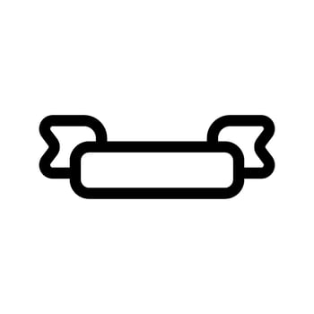Ribbon Icon Vector Symbol Design Illustration