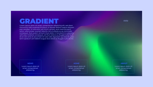 Modern Abstract Background Design with Gradient and Grain Texture. Minimalist Gradient Background with geometric shapes for Website design, landing page, wallpaper, banner, poster, flyer. vector