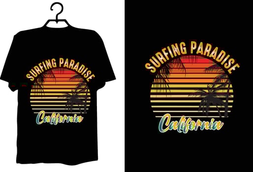 Summer t shirt design vector