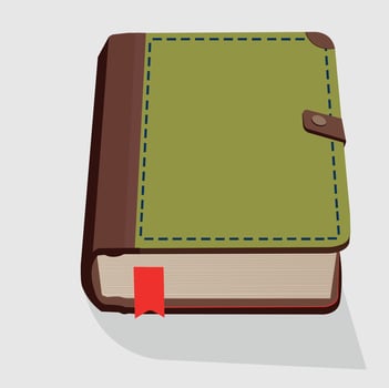 vector simple book art