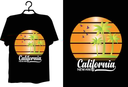 Summer t shirt design vector