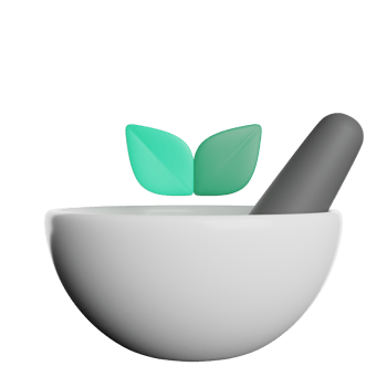 Mortar Herb Organic png