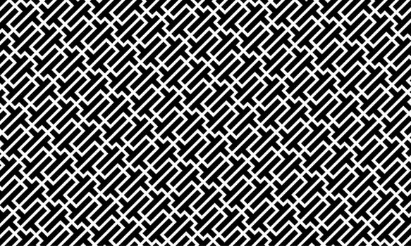 Stripes Motifs Pattern in Black White. Decoration for Interior, Exterior, Carpet, Textile, Garment, Cloth, Silk, Tile, Plastic, Paper, Wrapping, Wallpaper, Pillow, sofa, Background, Ect. Vector