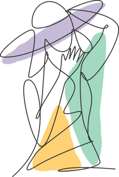 One continuous line drawing beauty woman feminine face abstract portrait print. Modern minimalism female silhouette art style concept. Dynamic single line draw graphic design illustration png
