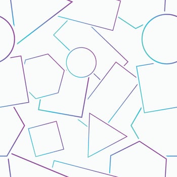 Abstract geometric seamless pattern vector