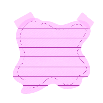 Aesthetic Sticky Note png